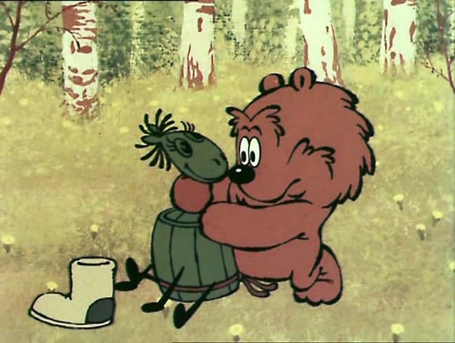 Все мультфильмы про ёжика и медвежонка