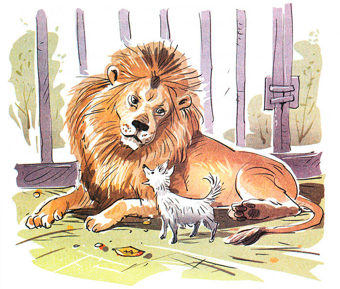«лев и собачка» краткое содержание были толстого – читать пересказ онлайн