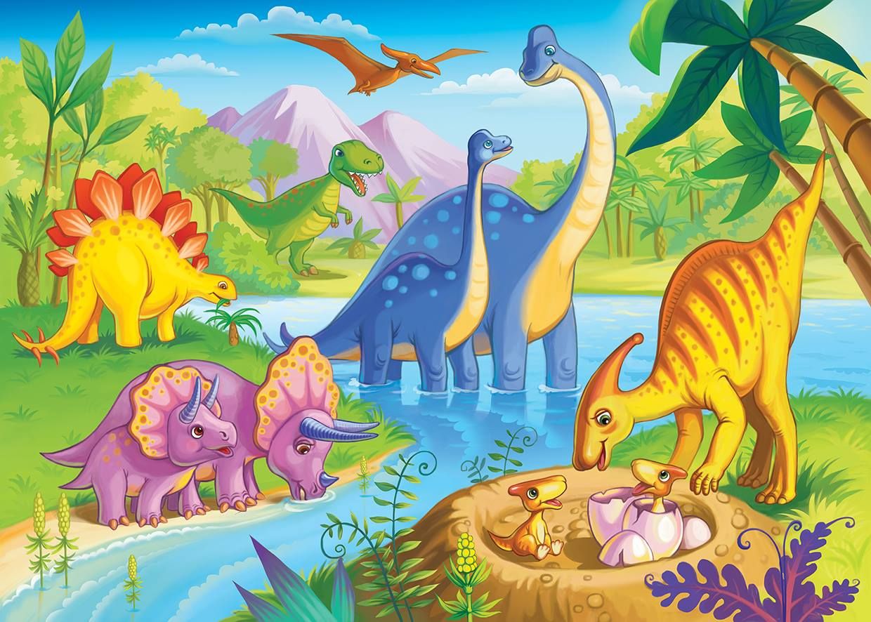 Сказка про динозавров для детей