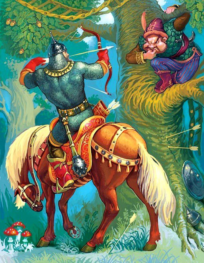 Читать сказку илья муромец и соловей-разбойник - русские былины и легенды, онлайн бесплатно с иллюстрациями.