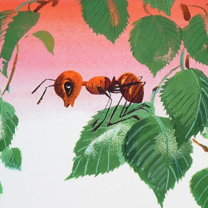 Как муравьишка домой спешил сказка виталия бианки читать онлайн текст