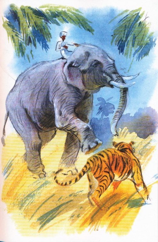 Борис житков ★ как слон спас хозяина от тигра читать книгу онлайн бесплатно