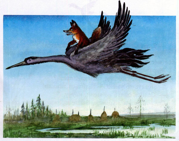 Русские народные сказки (как лиса училась летать). сказки онлайн бесплатно