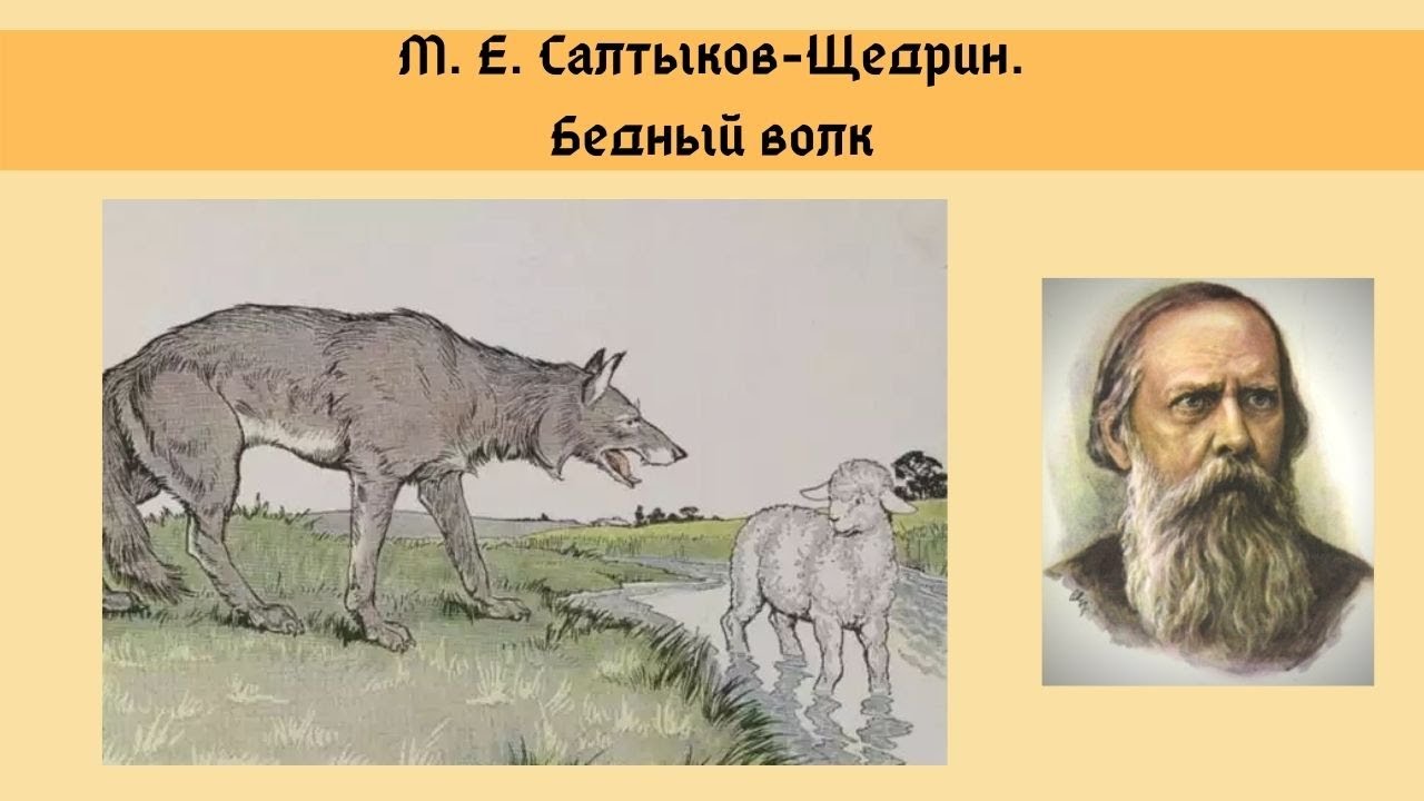 Анализ сказки бедный волк салтыкова-щедрина