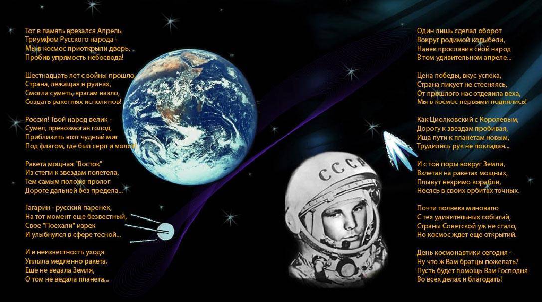Стихи о космосе ✍ 50 стихотворений про звезды, солнечную систему, планеты, вселенную, космонавтов, гагарина, ракеты, землю