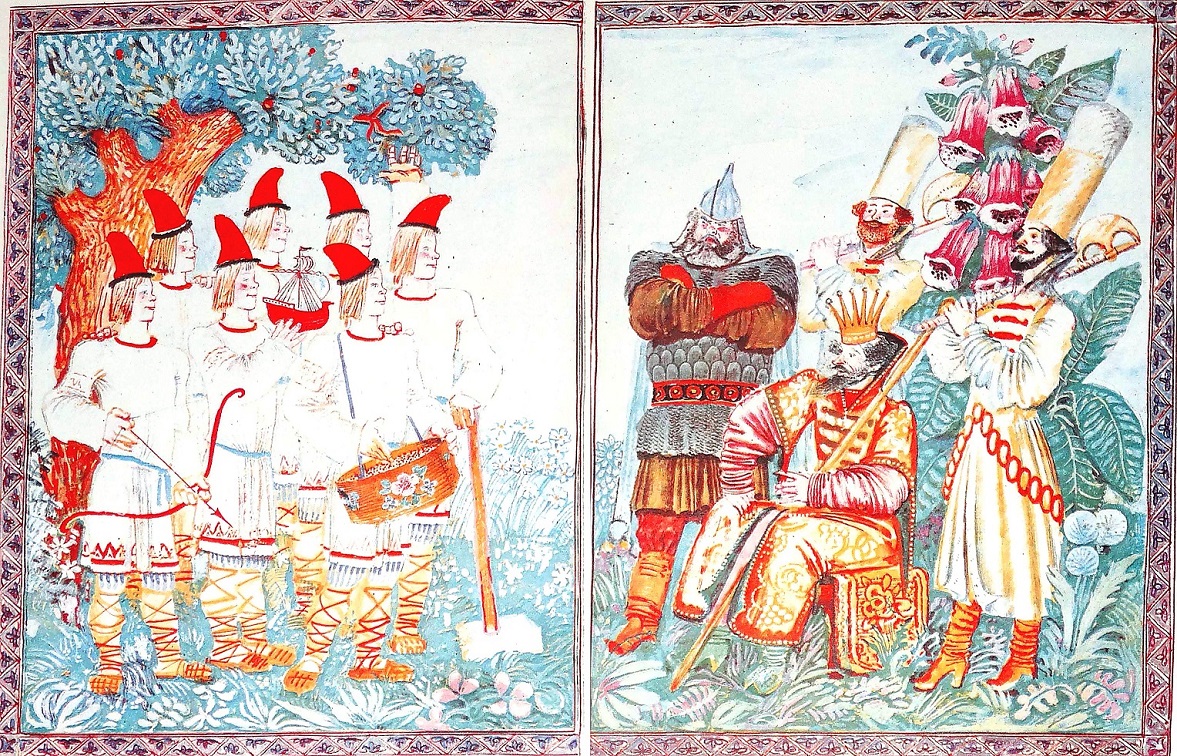 Читать сказку семь симеонов - русская сказка, онлайн бесплатно с иллюстрациями.