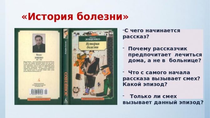 История болезни зощенко м.м. читать полное произведение