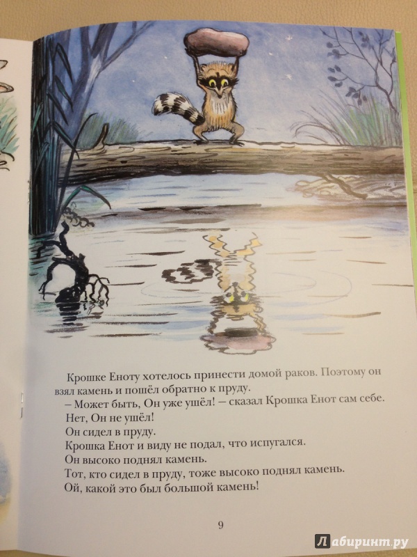 Крошка енот и тот, кто сидит в пруду - муур л. - разные сказки: читать с картинками, иллюстрациями - сказка dy9.ru