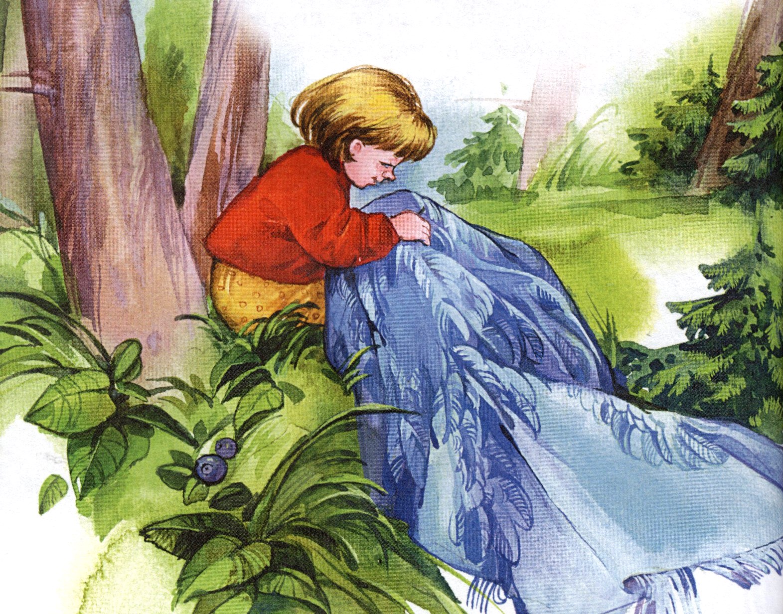 Волшебная иголочка — рассказ валентины осеевой для детей | сказки. рассказы. стихи