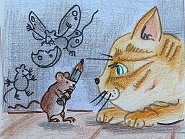 Мышка,которая ела кошек — сказка д. родари на ночь детям