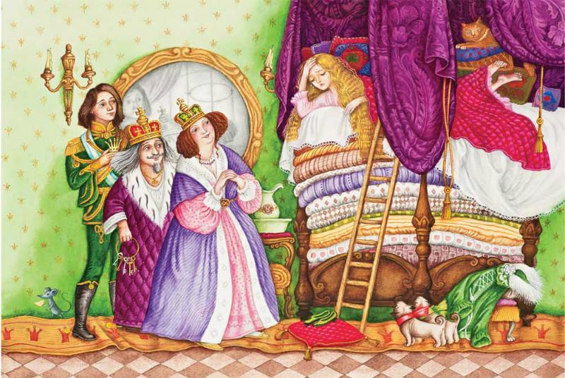 Андерсен ганс христиан сказка «принцесса на горошине»