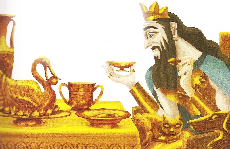 Читать 👀 онлайн 📲 эхо. предания, сказания, легенды, сказки | два наказания царя мидаса без регистрации