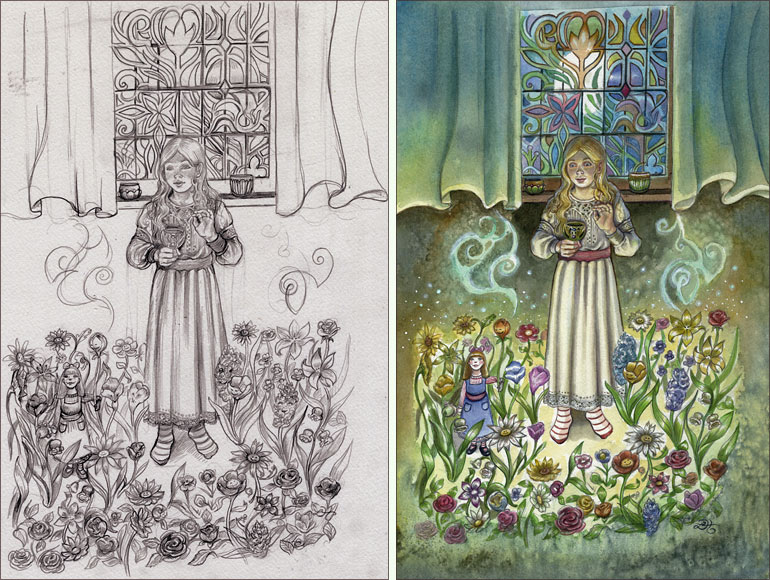 Читать сказку цветы маленькой иды - ганс христиан андерсен, онлайн бесплатно с иллюстрациями.
