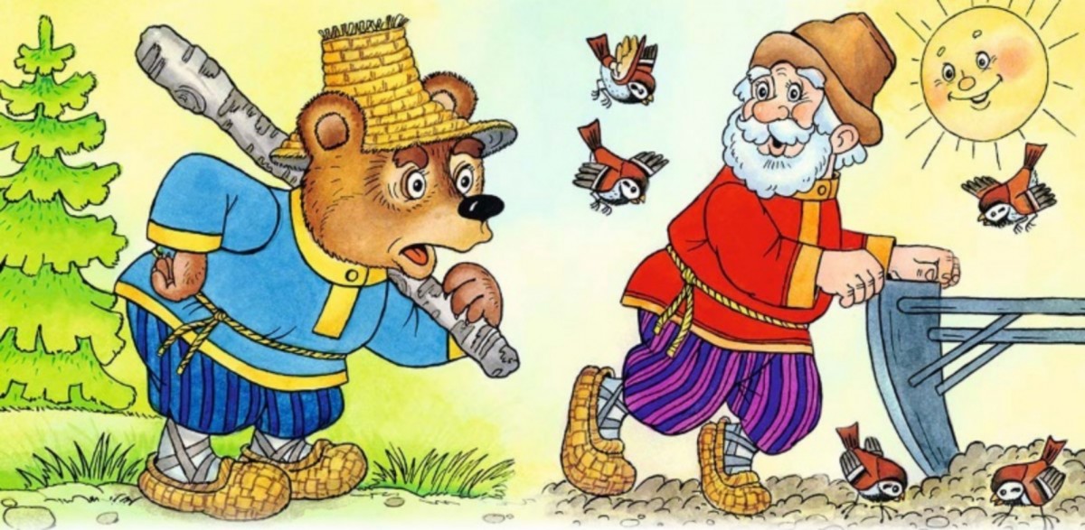 Смысл сказки "мужик и медведь" | какой смысл