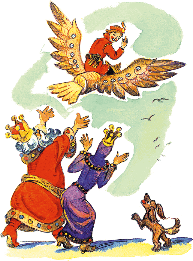 Сказка для детей «деревянный орел» - русская народная
