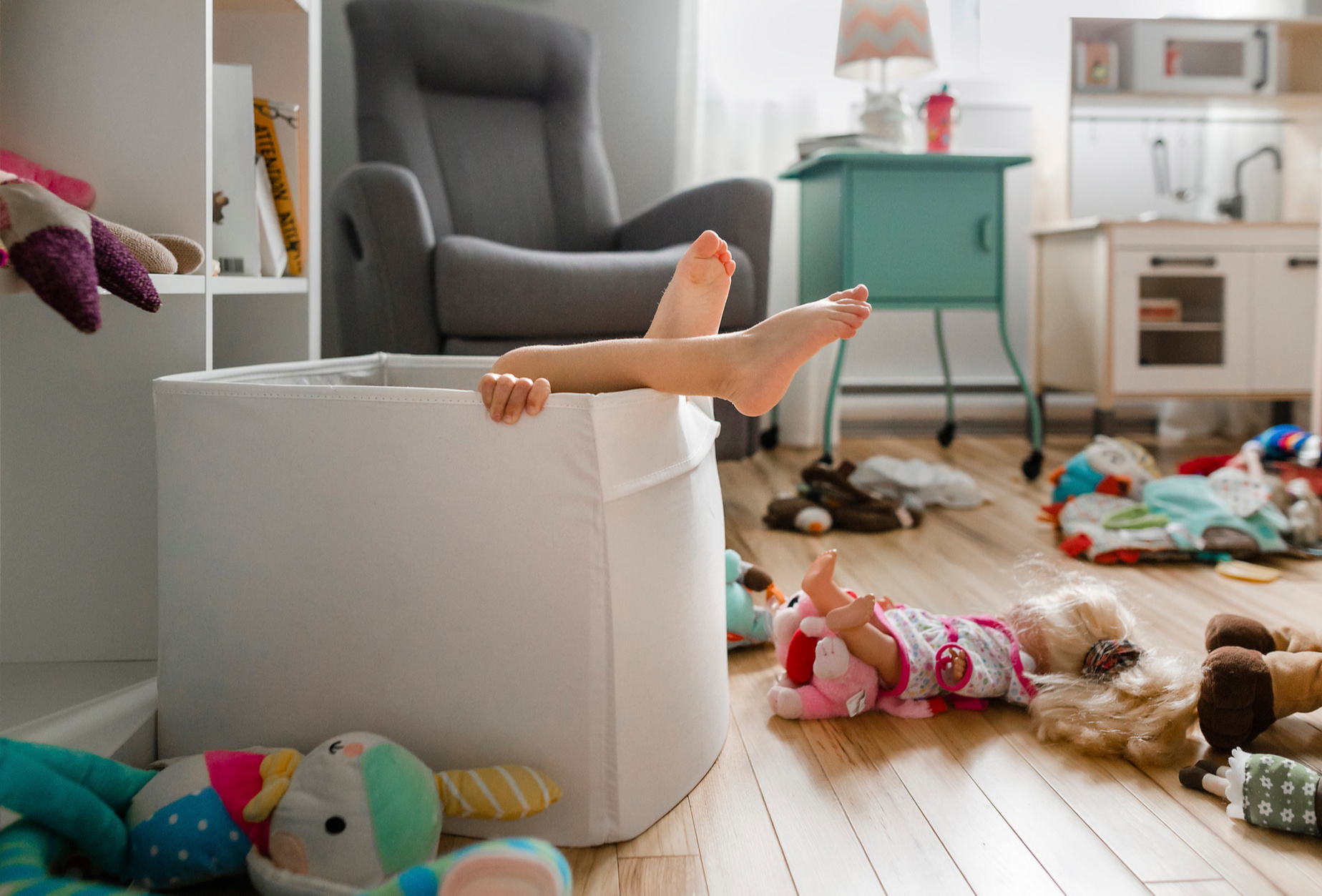Как заставить ребенка убирать свою комнату - деточка