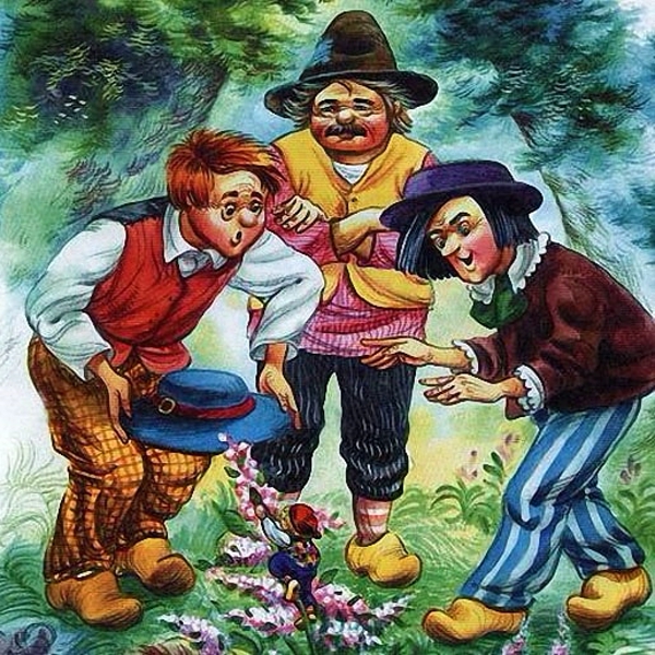 Читать сказку три счастливца - братья якоб и вильгельм гримм, онлайн бесплатно с иллюстрациями.