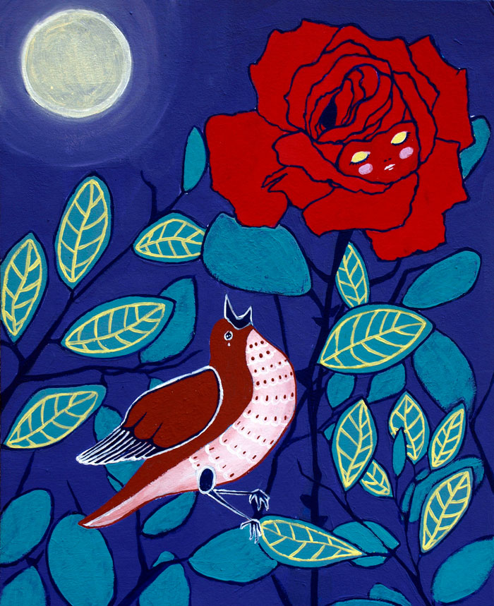 Интерпретация стихотворения оскара уайльда "соловей и роза"
