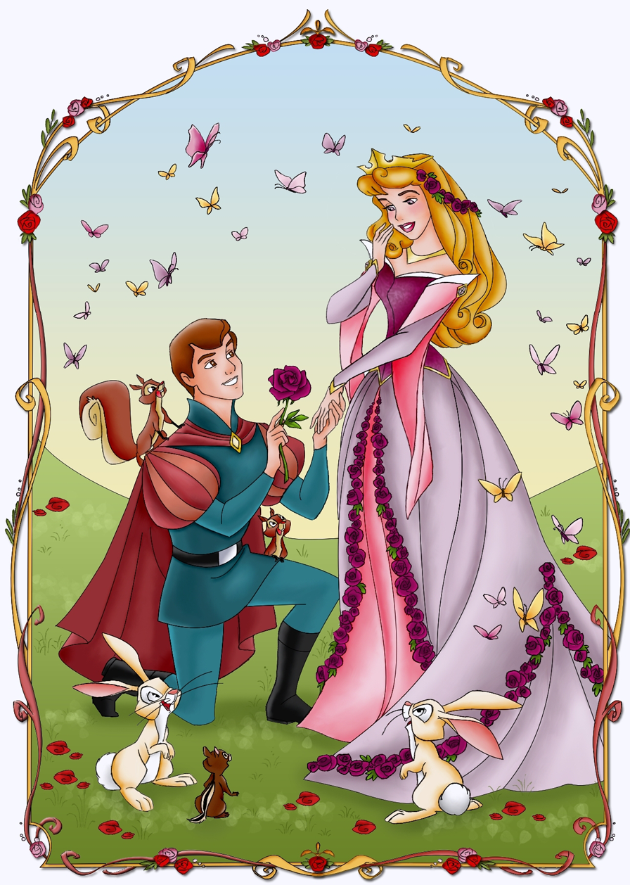 Сказка про принцессу и принца
