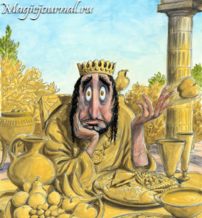 Миф о царе мидасе - мифы древней греции