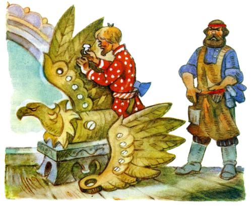 Деревянный орел: русская народная сказка читать онлайн