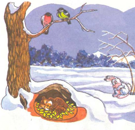 Читать сказку птицы под снегом - михаил пришвин, онлайн бесплатно с иллюстрациями.