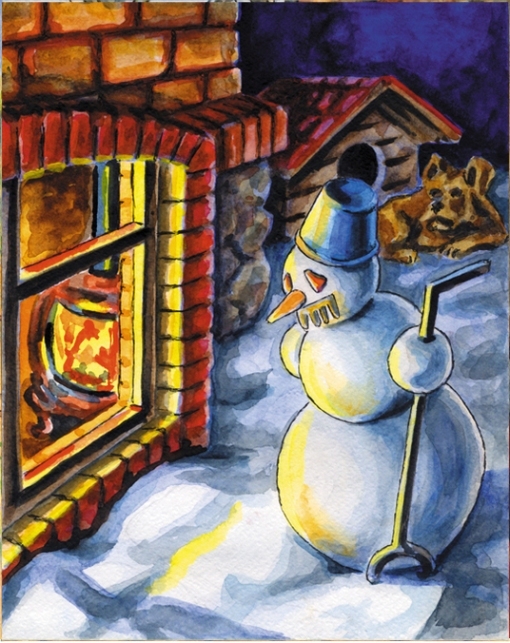 Снеговик сказка андерсена читать☃️ смотреть и слушать