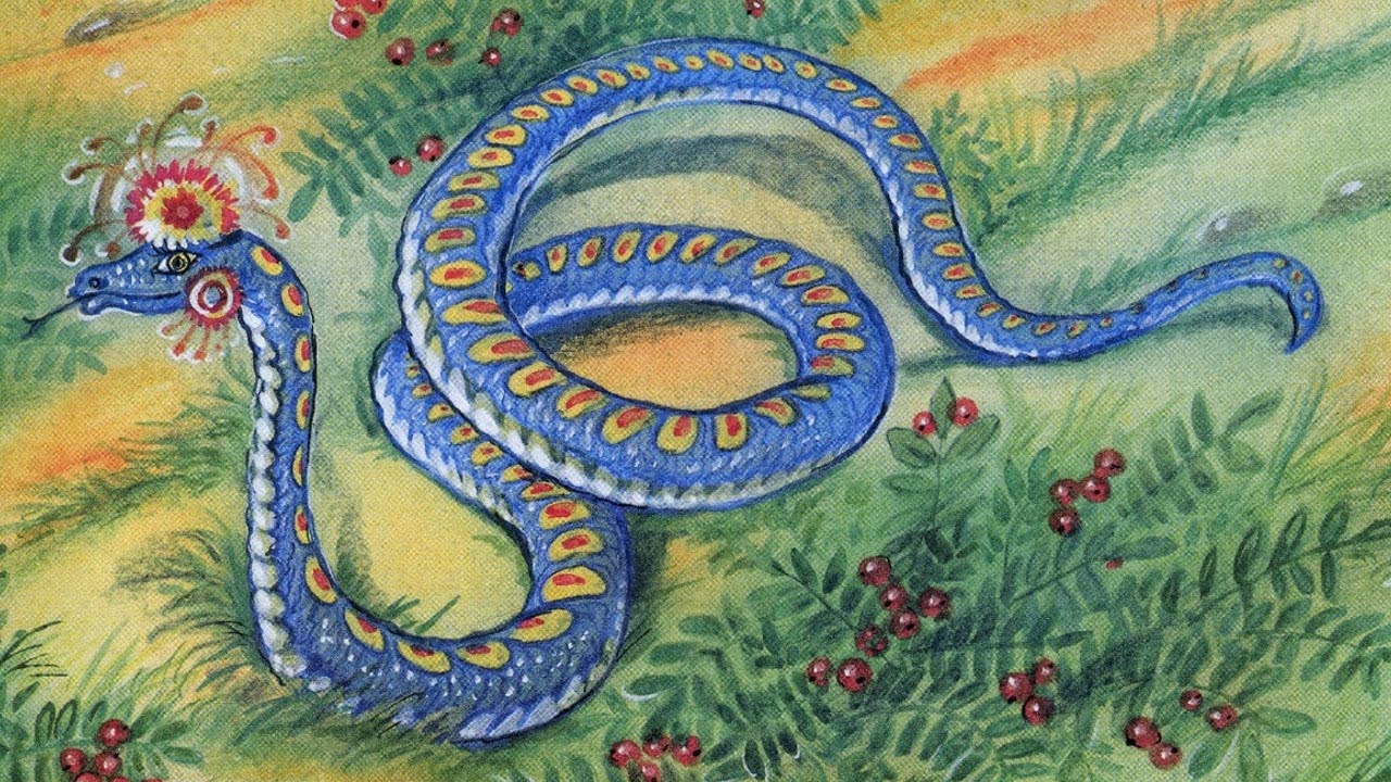 Читать сказку голубая змейка - павел бажов, онлайн бесплатно с иллюстрациями.