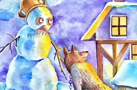 Читать сказку снеговик - ганс христиан андерсен, онлайн бесплатно с иллюстрациями.